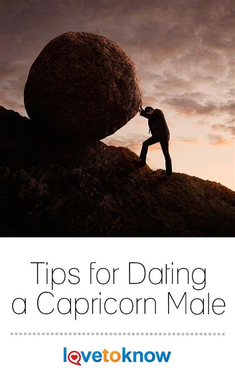 dating a capricorn man tips